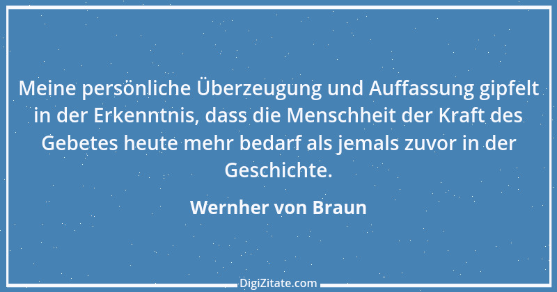 Zitat von Wernher von Braun 9