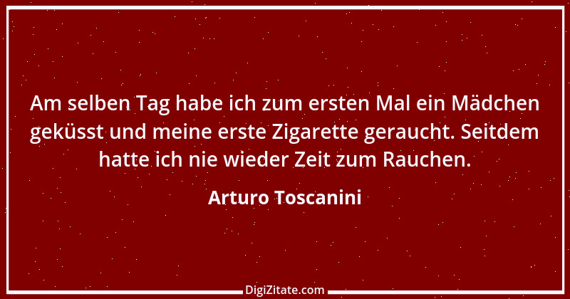 Zitat von Arturo Toscanini 2