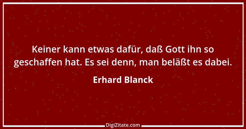 Zitat von Erhard Blanck 1734