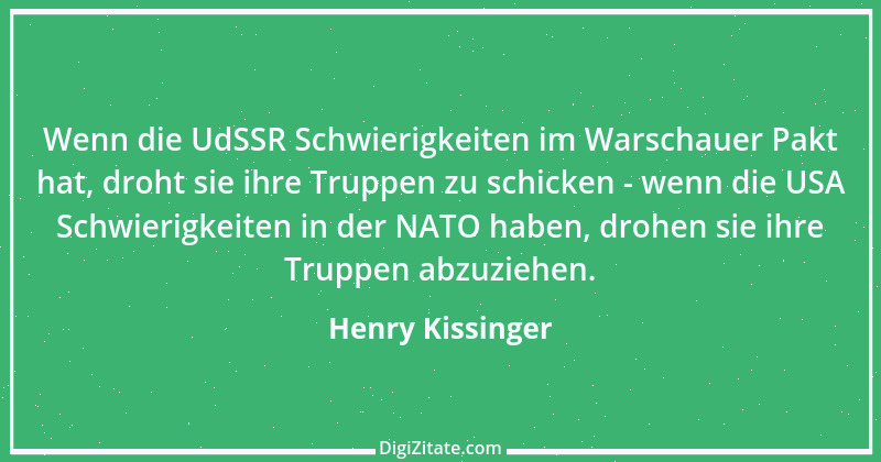 Zitat von Henry Kissinger 14