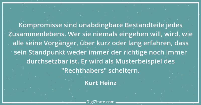 Zitat von Kurt Heinz 1