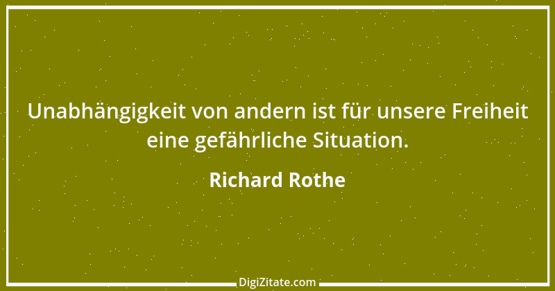 Zitat von Richard Rothe 31