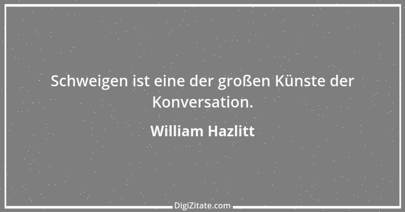 Zitat von William Hazlitt 35