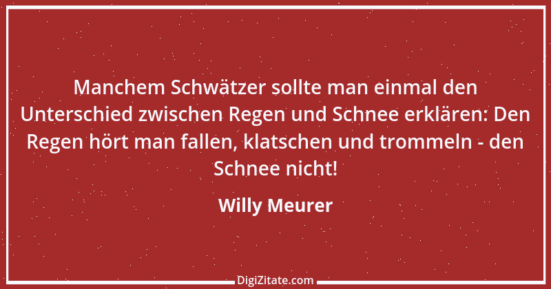 Zitat von Willy Meurer 1480