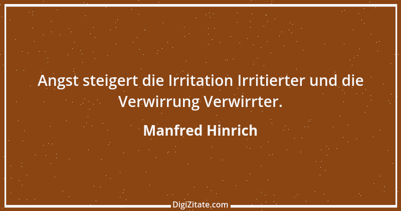 Zitat von Manfred Hinrich 2354