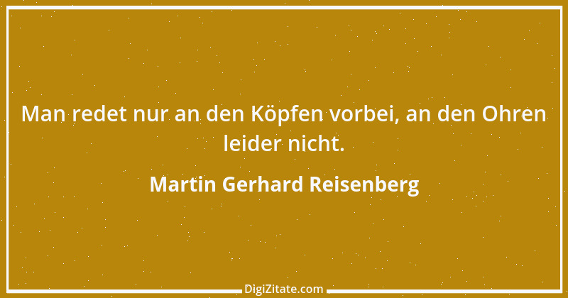 Zitat von Martin Gerhard Reisenberg 2495