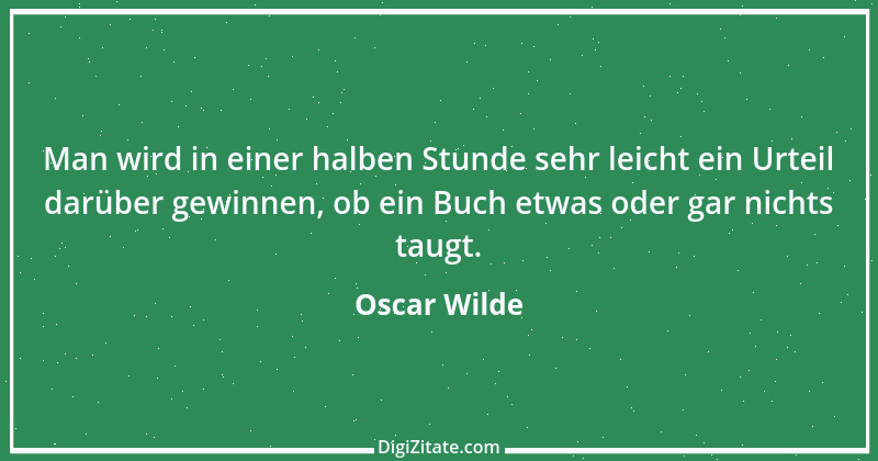 Zitat von Oscar Wilde 1086