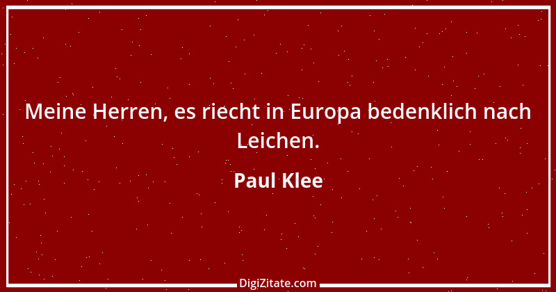 Zitat von Paul Klee 1