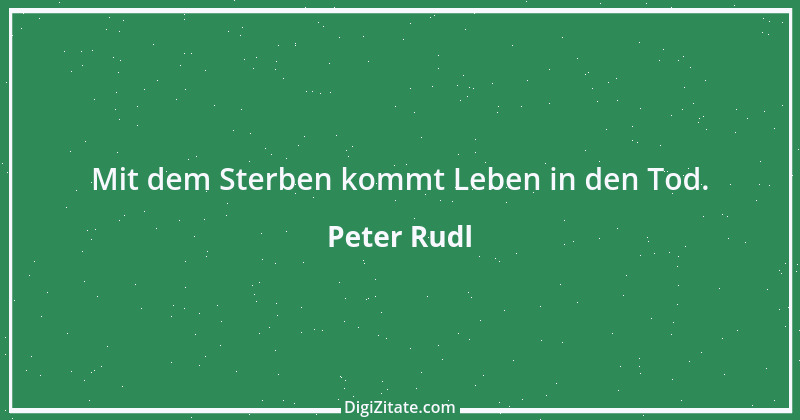 Zitat von Peter Rudl 454