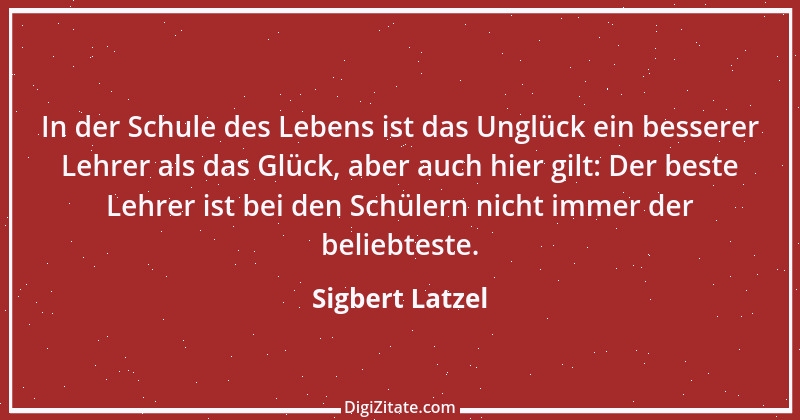 Zitat von Sigbert Latzel 89