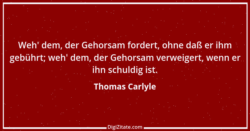 Zitat von Thomas Carlyle 148