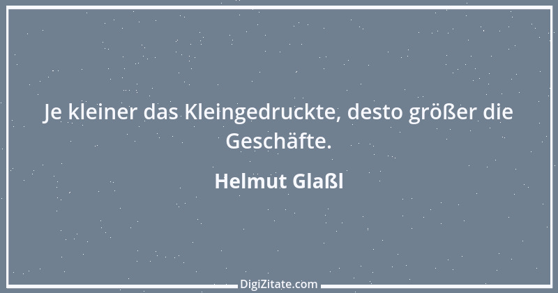 Zitat von Helmut Glaßl 133