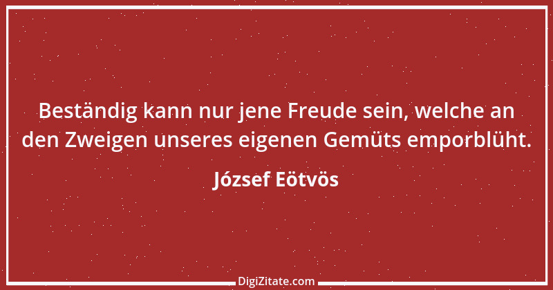 Zitat von József Eötvös 48