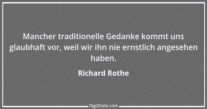 Zitat von Richard Rothe 33