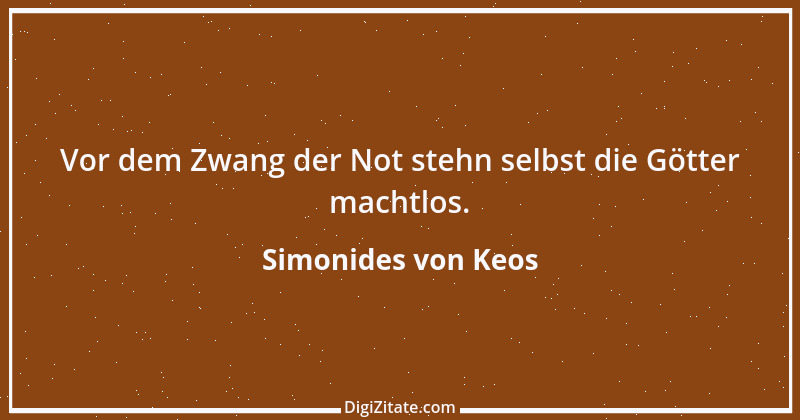 Zitat von Simonides von Keos 1