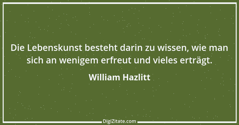 Zitat von William Hazlitt 37