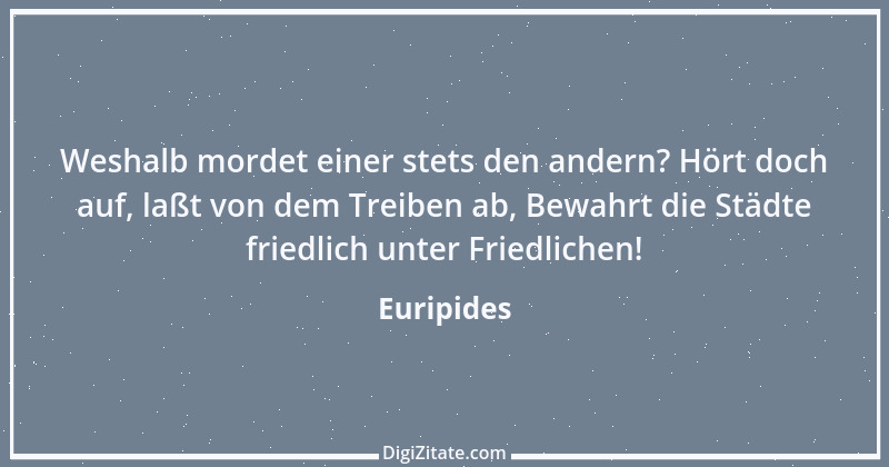 Zitat von Euripides 265