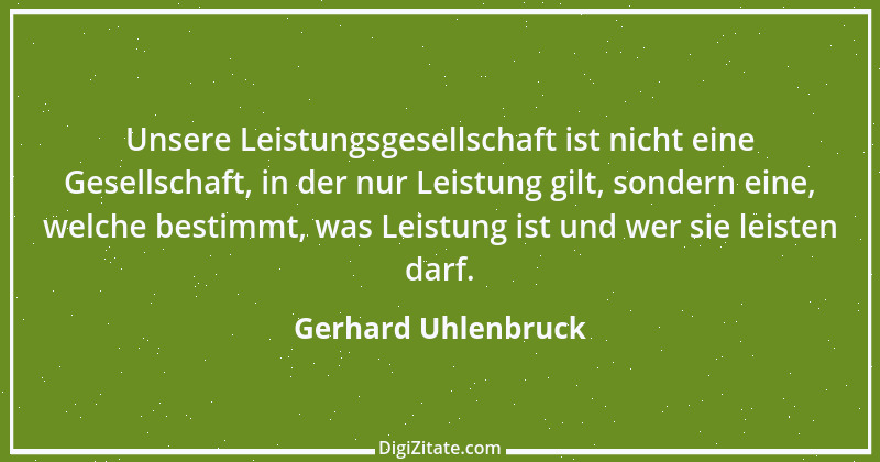 Zitat von Gerhard Uhlenbruck 2