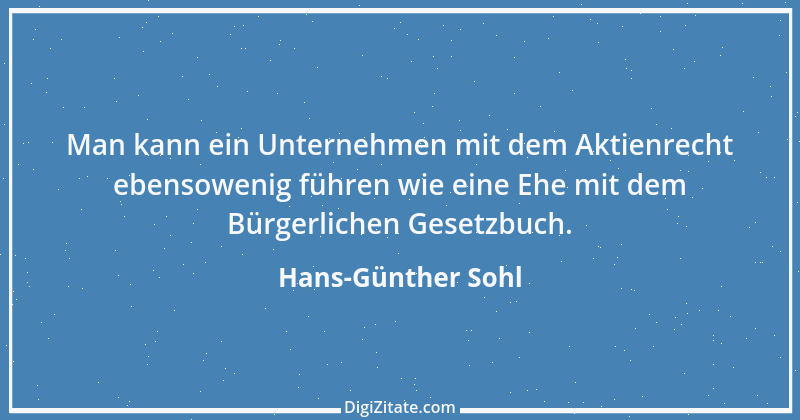 Zitat von Hans-Günther Sohl 2