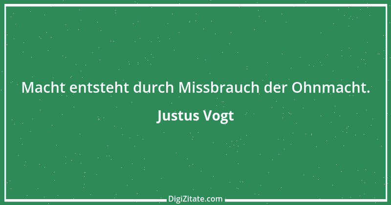 Zitat von Justus Vogt 324