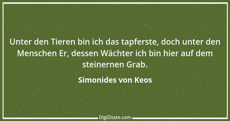 Zitat von Simonides von Keos 2