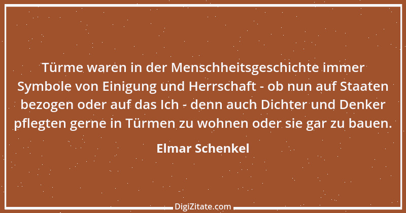 Zitat von Elmar Schenkel 396