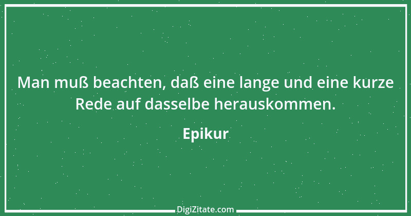 Zitat von Epikur 130