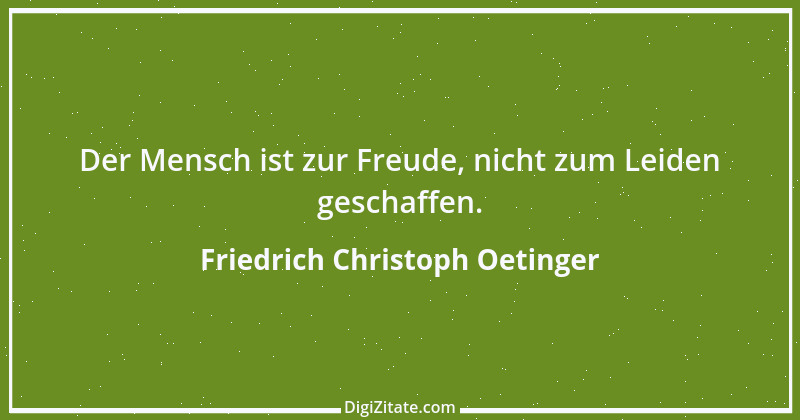 Zitat von Friedrich Christoph Oetinger 2