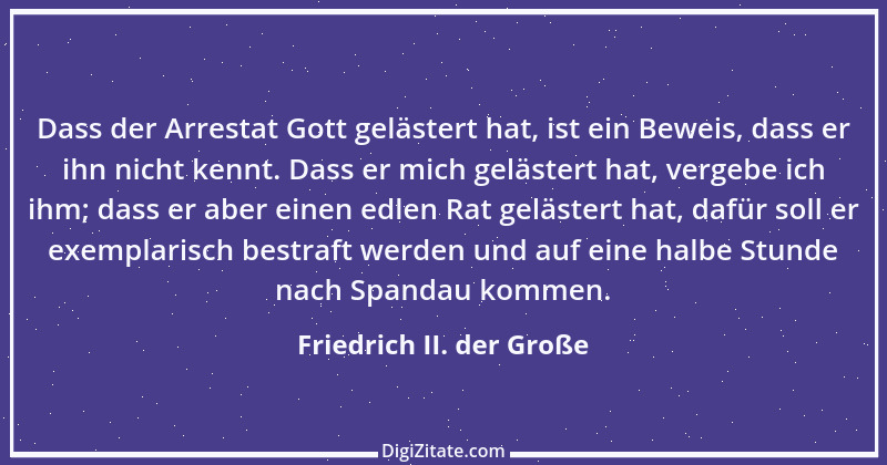 Zitat von Friedrich II. der Große 335