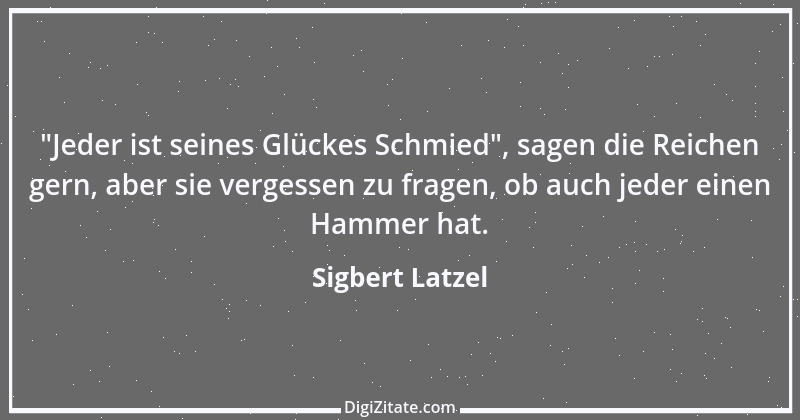 Zitat von Sigbert Latzel 92