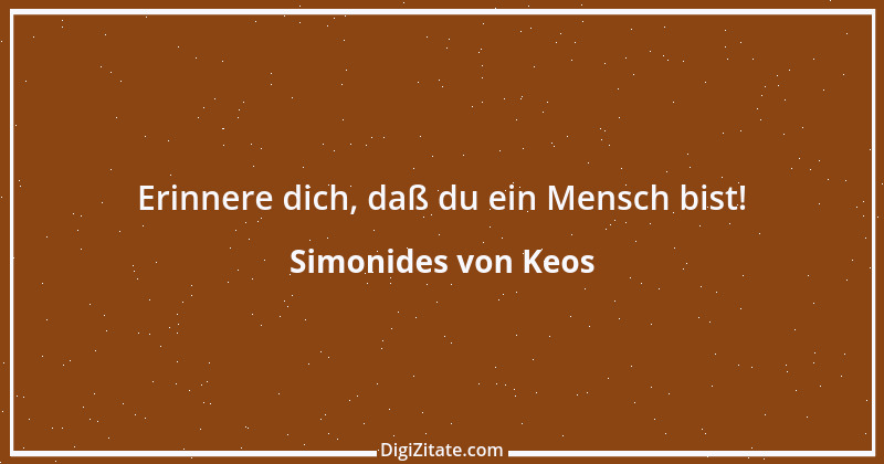 Zitat von Simonides von Keos 3