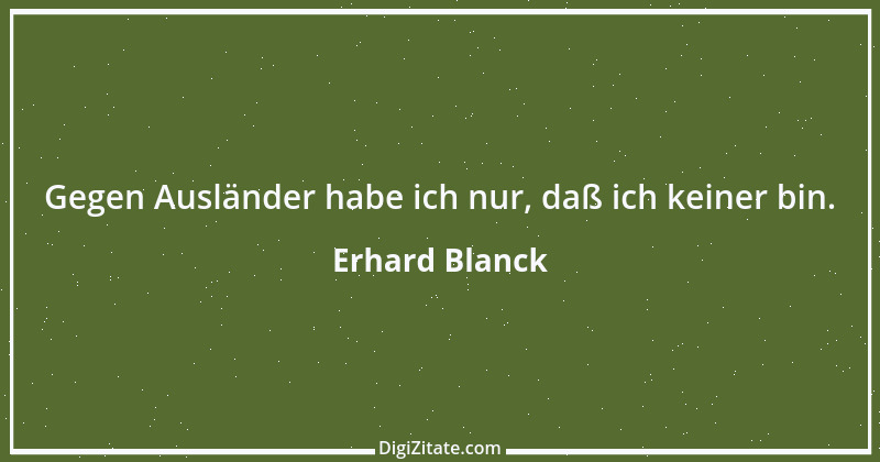 Zitat von Erhard Blanck 1739