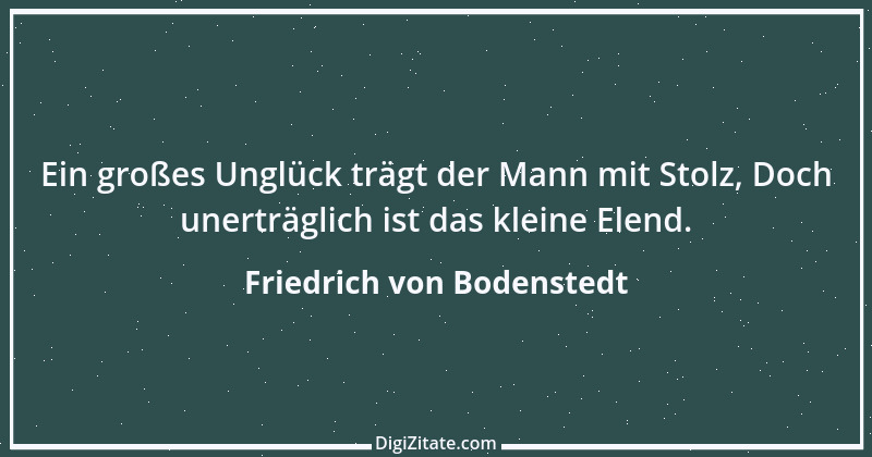 Zitat von Friedrich von Bodenstedt 142