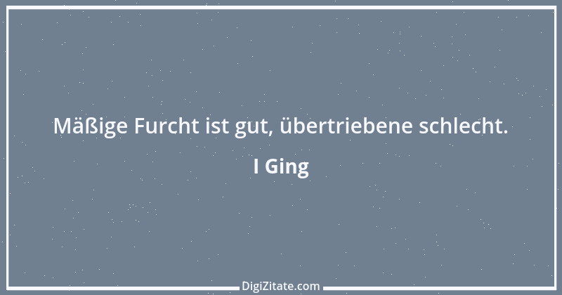 Zitat von I Ging 24