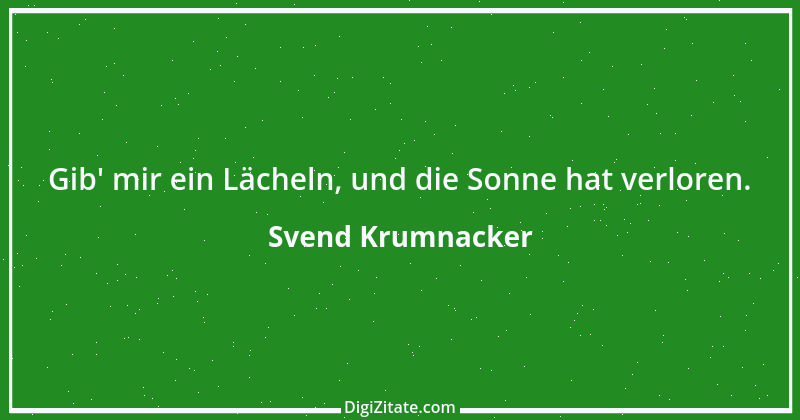 Zitat von Svend Krumnacker 4