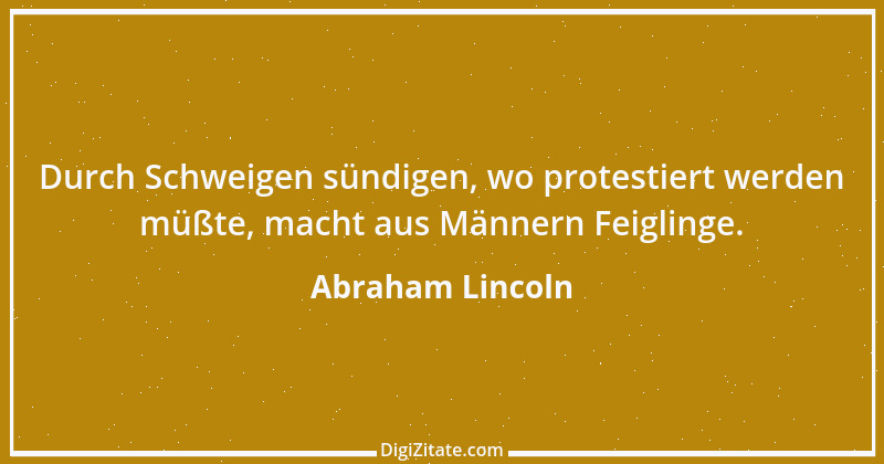 Zitat von Abraham Lincoln 39