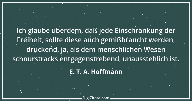 Zitat von E. T. A. Hoffmann 29