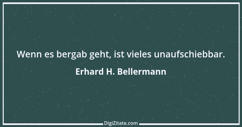 Zitat von Erhard H. Bellermann 699