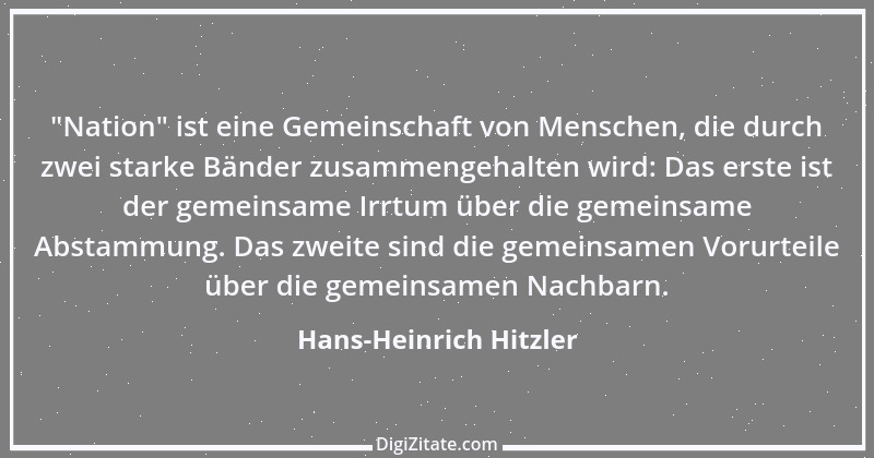 Zitat von Hans-Heinrich Hitzler 3