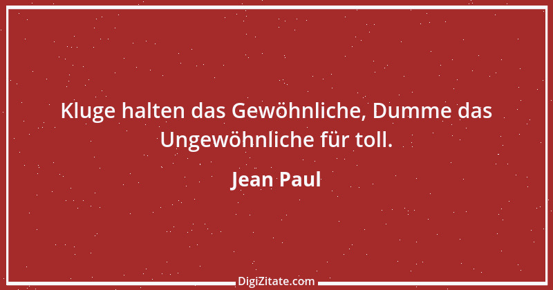 Zitat von Jean Paul 330