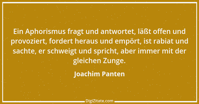 Zitat von Joachim Panten 12