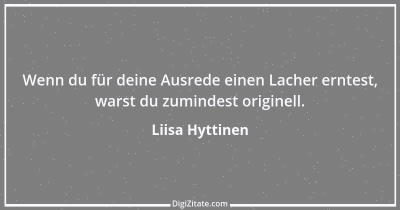 Zitat von Liisa Hyttinen 17