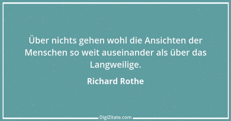 Zitat von Richard Rothe 37