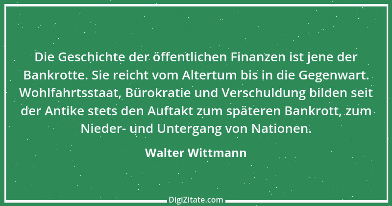 Zitat von Walter Wittmann 1