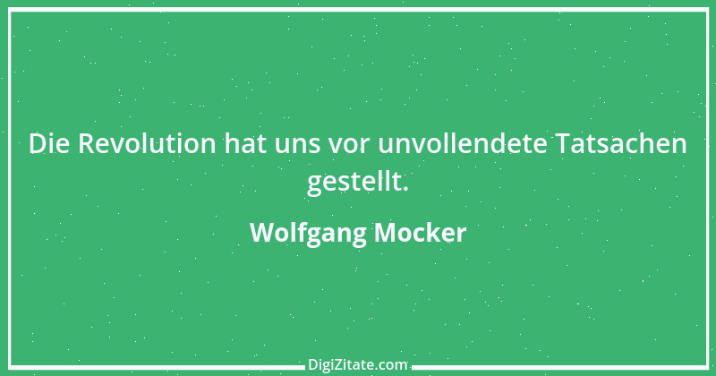 Zitat von Wolfgang Mocker 206