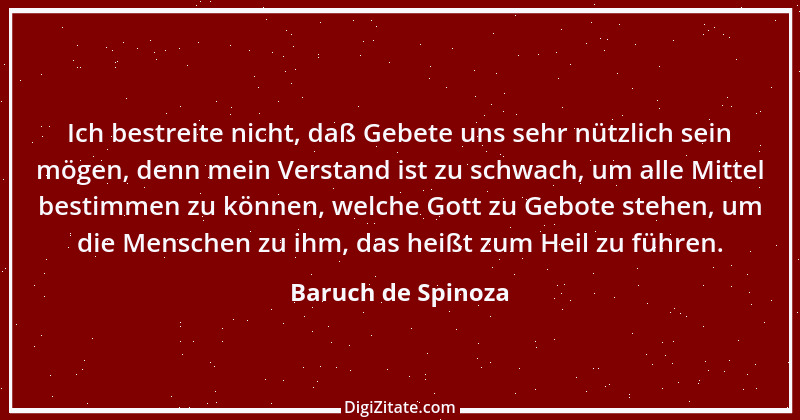 Zitat von Baruch de Spinoza 141