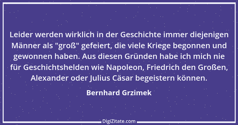 Zitat von Bernhard Grzimek 3