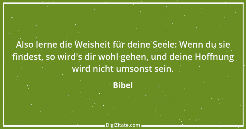 Zitat von Bibel 807