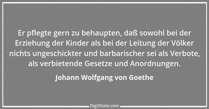 Zitat von Johann Wolfgang von Goethe 2772