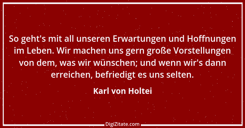 Zitat von Karl von Holtei 12